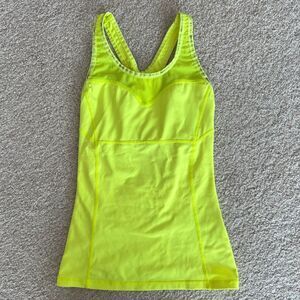 NWOT Bershka Neon Athletic Top XS